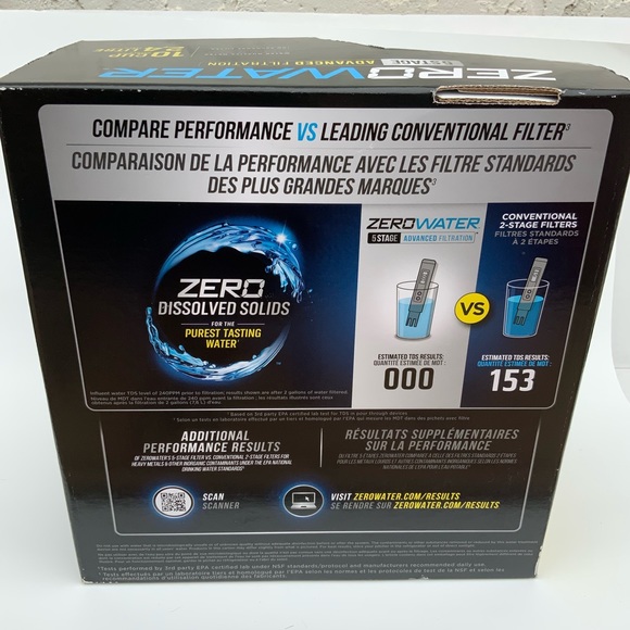 Zero Water Advance Filtration 10 Cups Pitcher - Picture 3 of 8